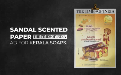 The Times of India Sandal Scented Paper